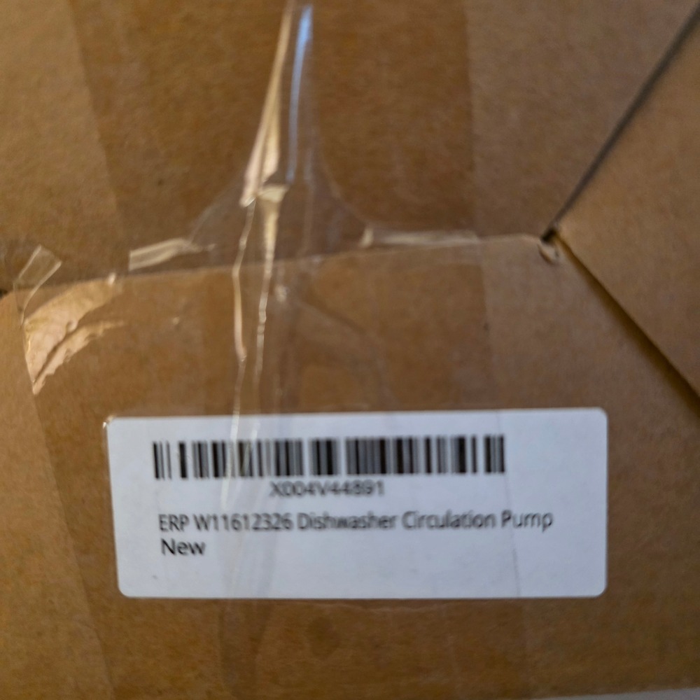 ERP W11612326 Dishwasher Circulation Pump Motor Assembly New - Picture 8 of 8